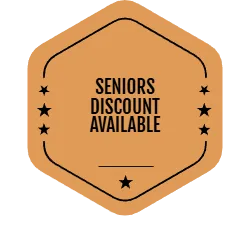 Seniors Discount Available